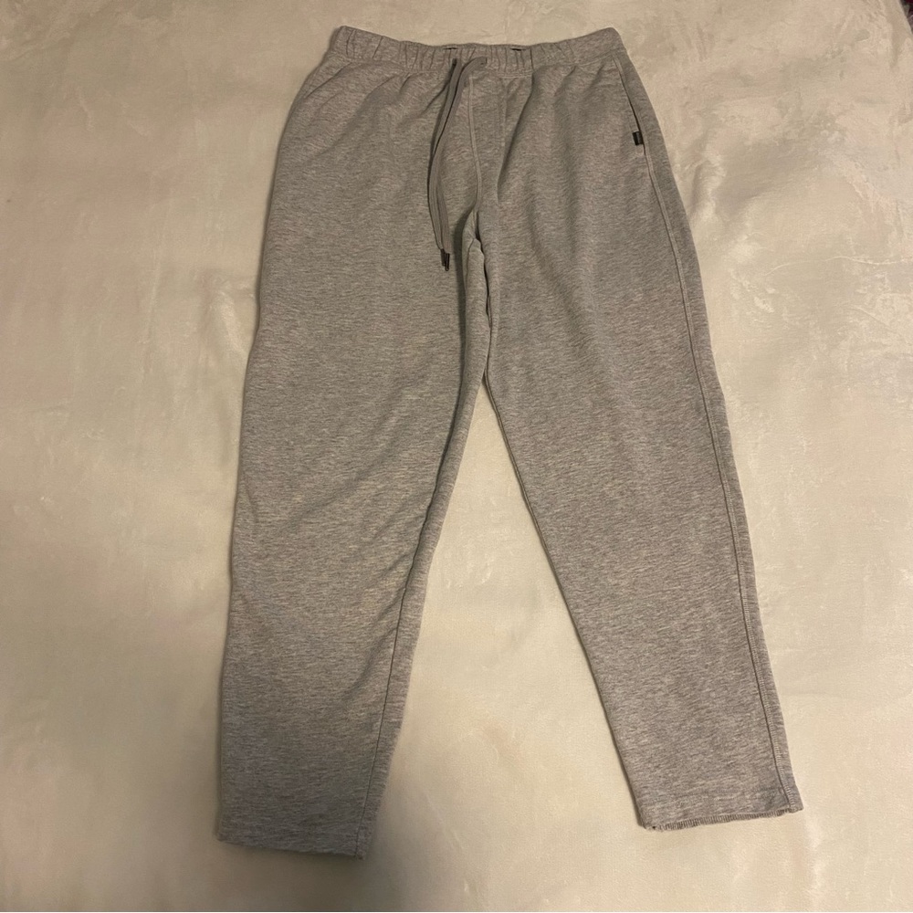 Men's Eddie Bauer Lounge Wear Bottoms Sweatpants Grey Medium